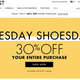 Nine West, 30% off your entire purchase